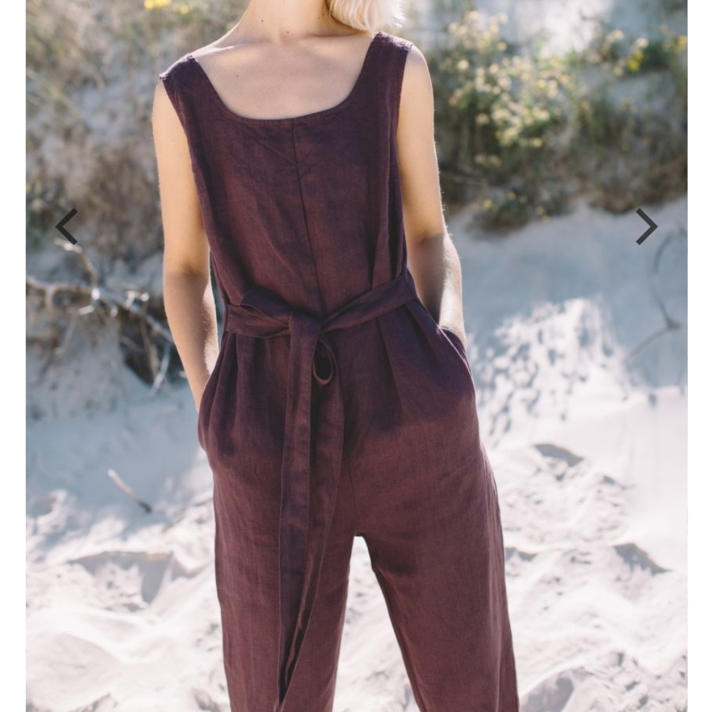 EVELYN JUMPSUIT IN NAVY (oversized fit) EUC